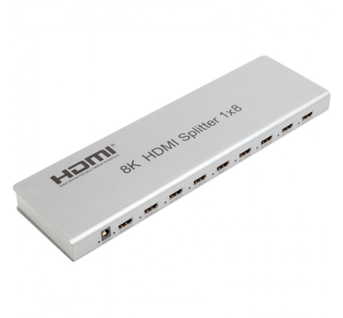 Розгалужувач PowerPlant HDMI 1x8 8K (CA914678)