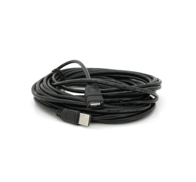 Voltronic Дата кабель USB 2.0 AM/AF 10.0m ferrite black Voltronic (YT-AM/AF-10BL)