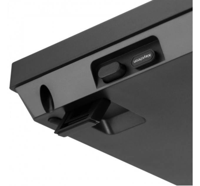 Клавіатура Keychron V5 Max Gateron Jupiter Banana Knob Hot-Swap QMK Wireless/Bluetooth/USB-А UA Black (V5M-D4-UA)