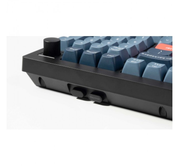 Клавіатура Keychron V5 Max Gateron Jupiter Red Knob Hot-Swap QMK Wireless/Bluetooth/USB-А UA Black (V5M-D1-UA)