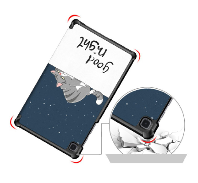 BeCover Чохол до планшета BeCover Smart Case Samsung Galaxy Tab A7 Lite SM-T220 / SM-T225 Good Night (708323)
