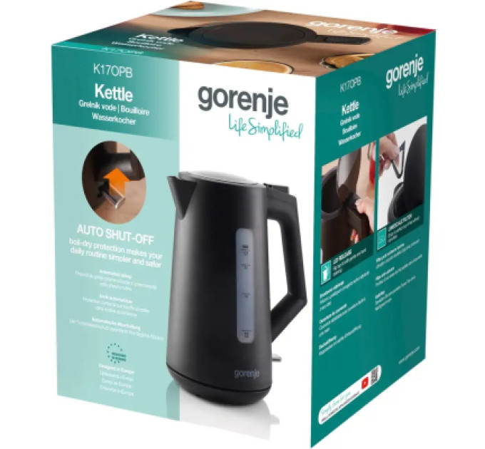 Gorenje Електрочайник Gorenje K17OPB