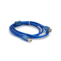 Ritar Кабель для принтера USB 2.0 AM/BM 1.8m ferrite blue Ritar (YT-AM/BM-1.8TBL)
