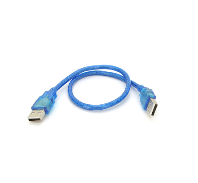 Ritar Дата кабель USB 2.0 AM/AM 0.5m blue Ritar (YT-AM/AM-0.5TBL)