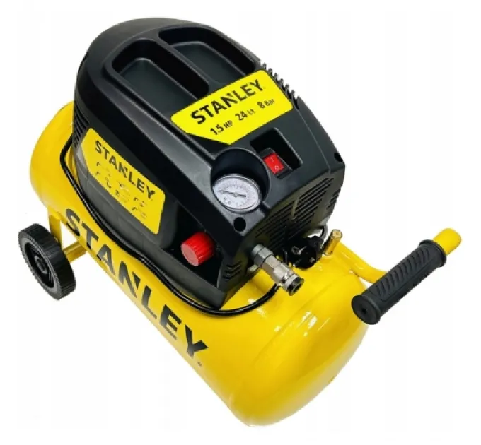 Компресор Stanley поршневий D 200/8/24, 180 л/хв, 1,1 кВт (D200/8/24)