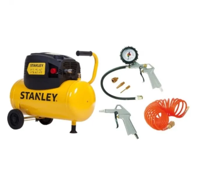 Компресор Stanley поршневий D 200/8/24, 180 л/хв, 1,1 кВт (D200/8/24)