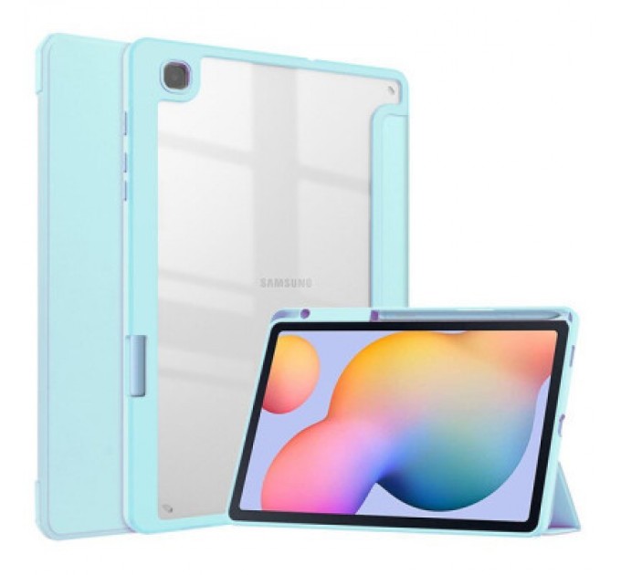 BeCover Чохол до планшета BeCover Soft Edge Pencil Mount Samsung Galaxy Tab S6 Lite 10.4 P610/P613/P615/P619 Light Blue (708354)