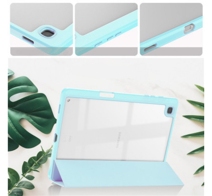 BeCover Чохол до планшета BeCover Soft Edge Pencil Mount Samsung Galaxy Tab S6 Lite 10.4 P610/P613/P615/P619 Light Blue (708354)