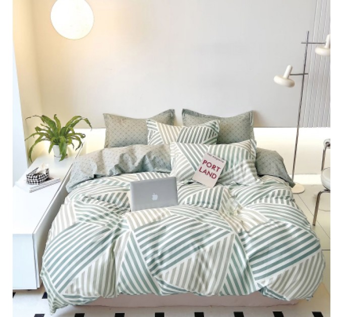 Постільна білизна Home Line Портленд Сатин Твіл євро (182986)