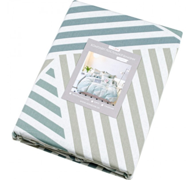 Постільна білизна Home Line Портленд Сатин Твіл євро (182986)