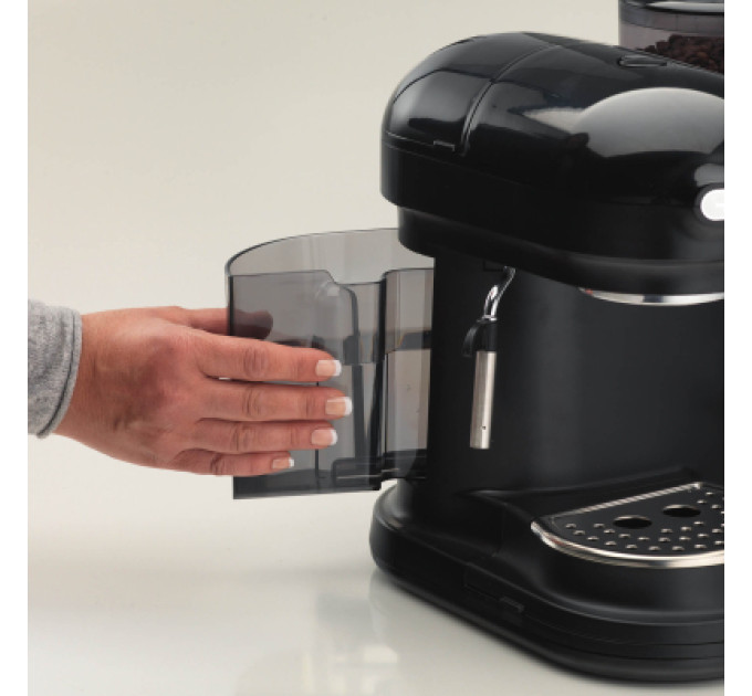 Ariete Ріжкова кавоварка еспресо Ariete 1318 Espresso Moderna Black (00M131802AR0)