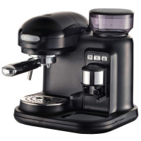 Ріжкова кавоварка еспресо Ariete 1318 Espresso Moderna Black (00M131802AR0)