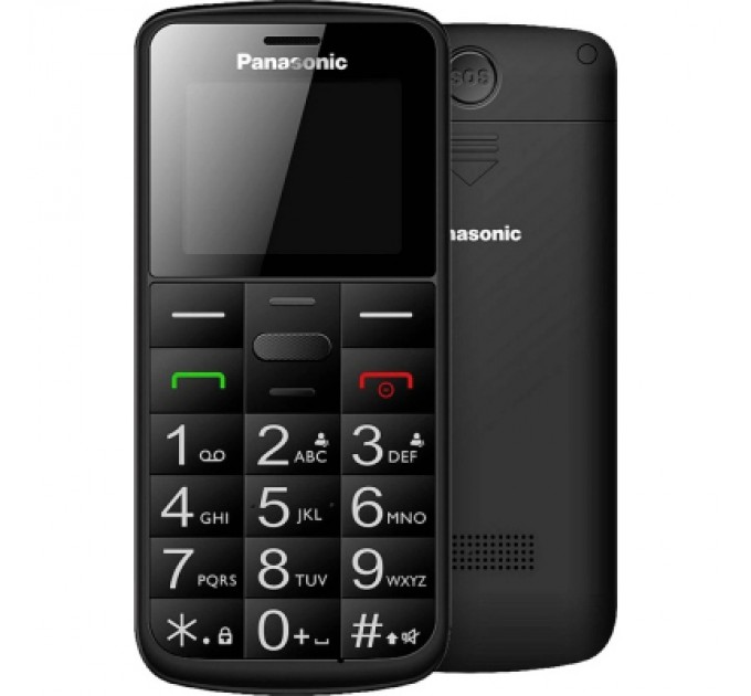 Мобільний телефон Panasonic KX-TU110 Black (KX-TU110EXB)