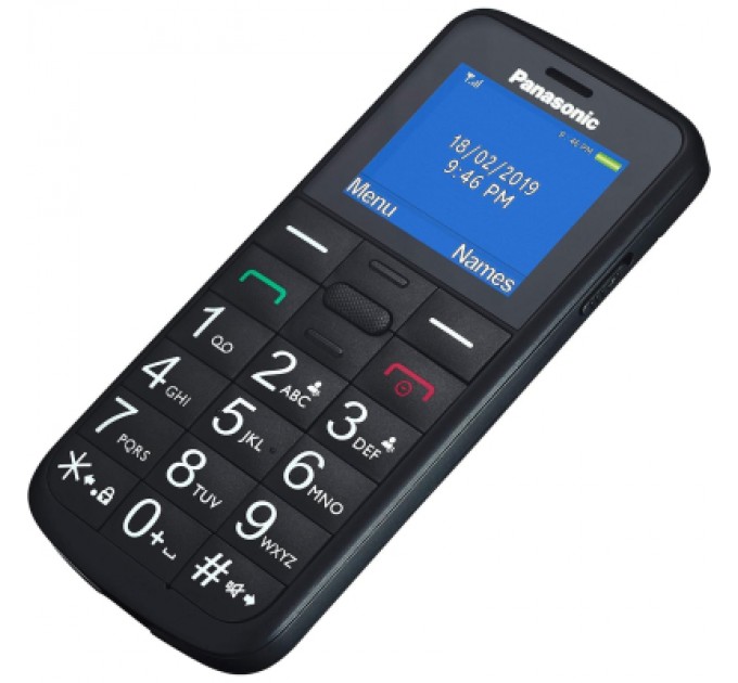 Мобільний телефон Panasonic KX-TU110 Black (KX-TU110EXB)