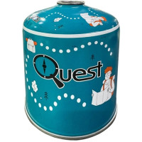 Газовий балон Quest 450 г різьбове з'єднання (Q-G450)