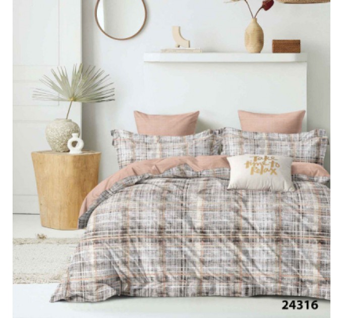 Постільна білизна Viluta 24316 Ранфорс двоспальний (24316_dv)