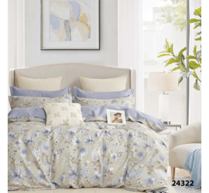 Постільна білизна Viluta 24322 Ранфорс двоспальний (24322_dv)