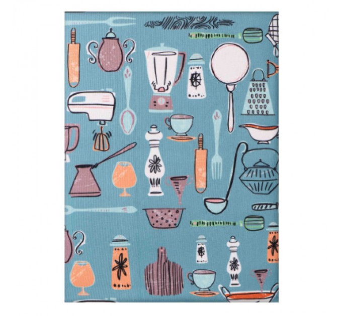 Скатертина Ardesto Cookery 90% поліестер, 10% бавовна 120х140 см (ART07CK)