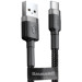 Baseus Дата кабель USB 2.0 AM to Micro 5P 3.0m 2A Gray-Black Baseus (CAMKLF-HG1)
