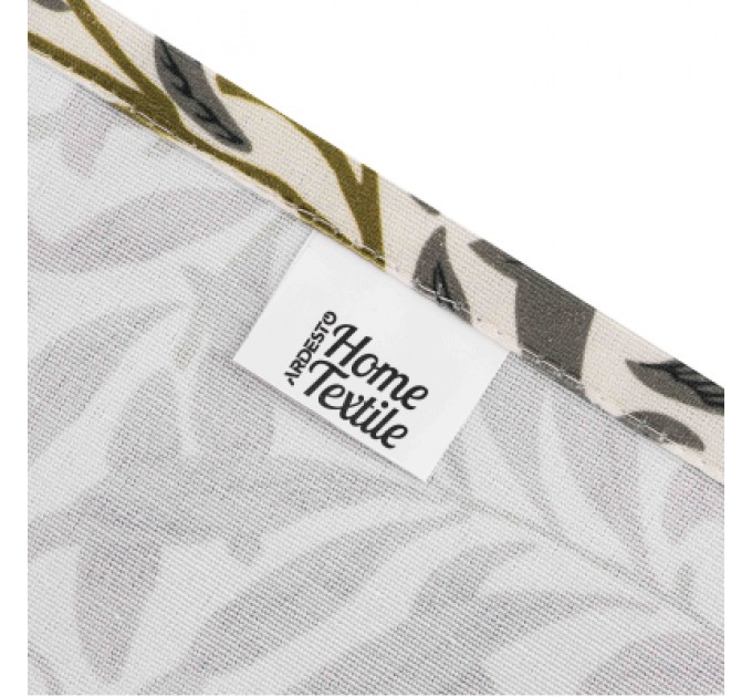 Скатертина Ardesto Leaves 90% поліестер, 10% бавовна 140х180 см (ART08LV)