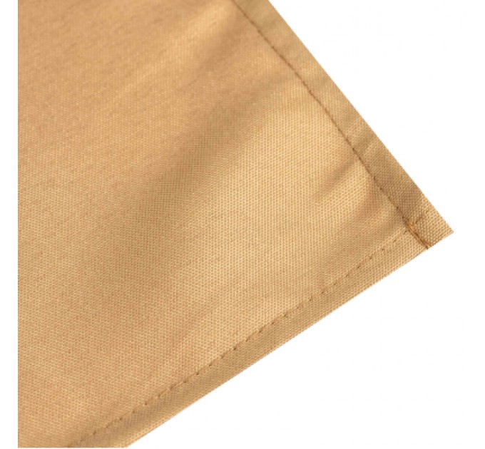 Скатертина Ardesto Waterproof 100% поліестер, бежевий 120х140 см (ART07WB)