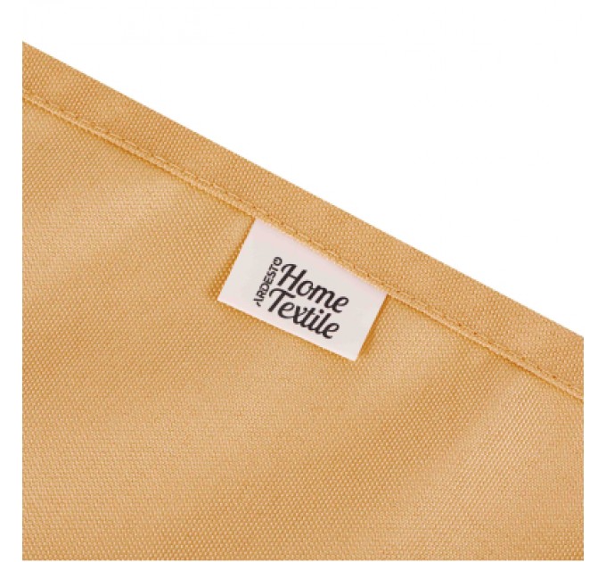 Скатертина Ardesto Waterproof 100% поліестер, бежевий 120х140 см (ART07WB)