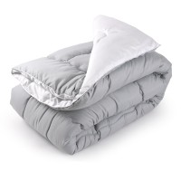 Ковдра Руно зимова силіконова 140 х 205 (321.52_Grey White)