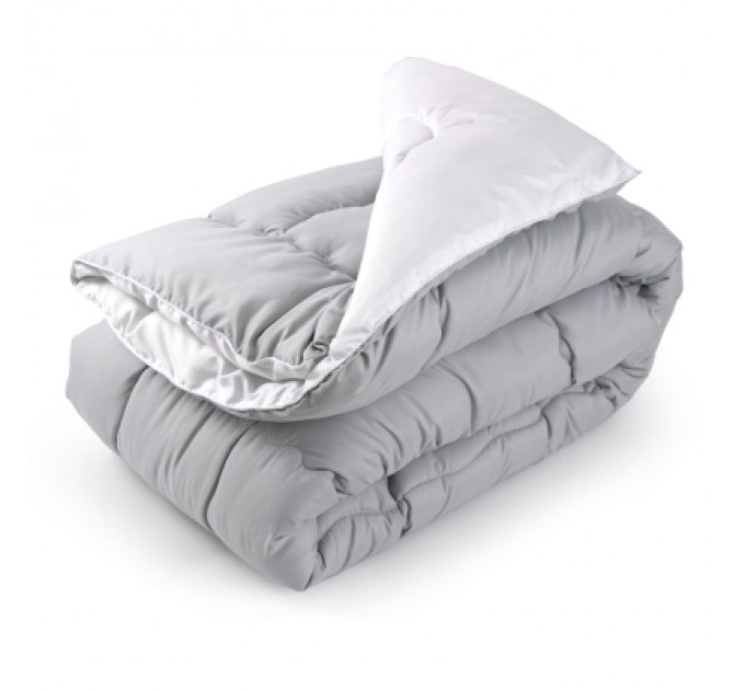 Ковдра Руно зимова силіконова 140 х 205 (321.52_Grey White)