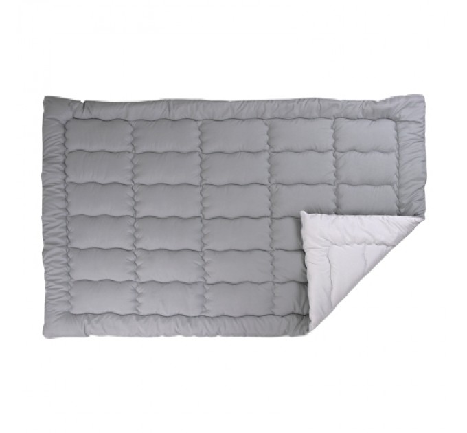 Ковдра Руно зимова силіконова 140 х 205 (321.52_Grey White)