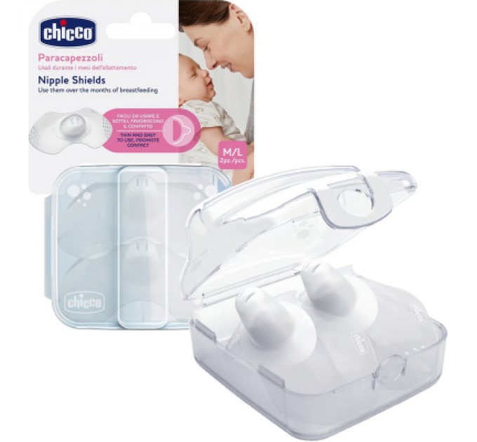 Захисна накладка на сосок Chicco розмір M-L (8058664070473) (09034.00)