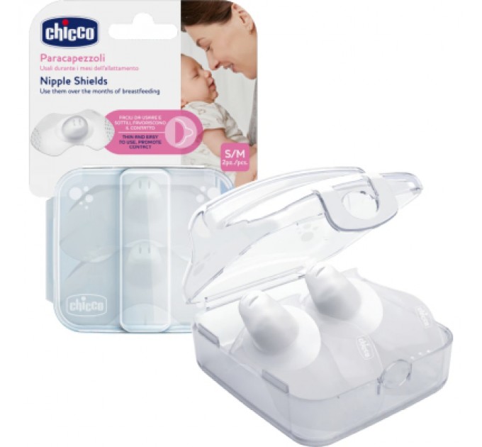 Захисна накладка на сосок Chicco розмір S-M, (8058664070466) (09033.00)