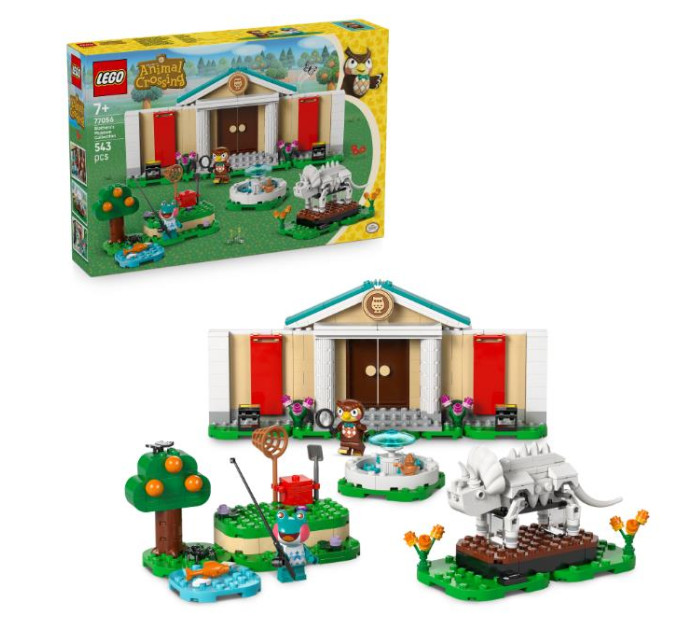 LEGO Конструктор LEGO Animal Crossing Музейна колекція Blathers (77056)