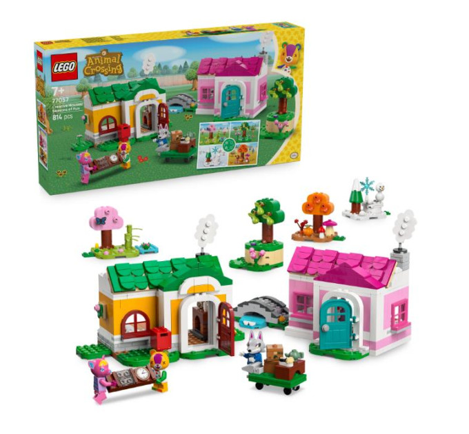 LEGO Конструктор LEGO Animal Crossing Творчі будинки: сезони розваг (77057)