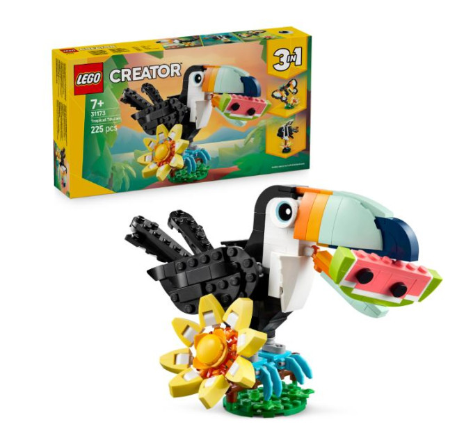 LEGO Конструктор LEGO Creator Дикі тварини: тропічний тукан (31173-)