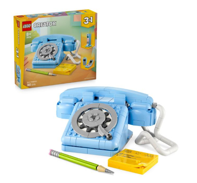 LEGO Конструктор LEGO Creator Ретро телефон (31174)