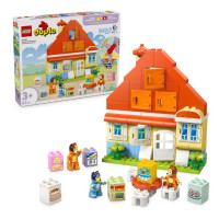 Конструктор LEGO DUPLO Bluey Родинний дім Блуї із грою на запам'ятовування (10459)
