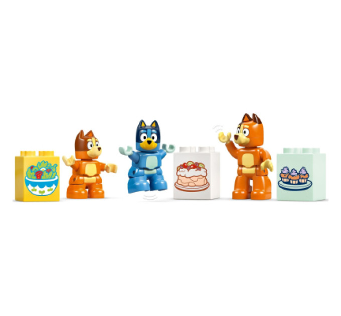 LEGO Конструктор LEGO DUPLO Bluey Родинний дім Блуї із грою на запам'ятовування (10459)