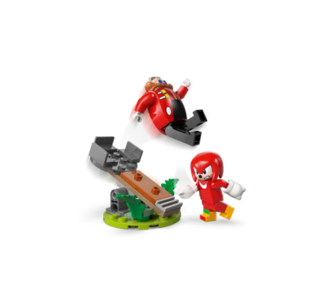 LEGO Конструктор LEGO Sonic Knuckles vs. Dr. Eggman Egg Crusher Mech (77005)