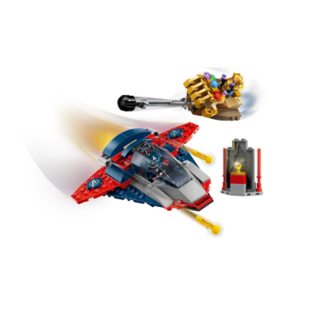 LEGO Конструктор LEGO Super Heroes Капітан Америка проти Таноса (76319)