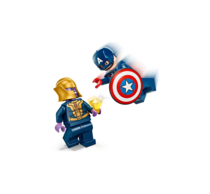 LEGO Конструктор LEGO Super Heroes Капітан Америка проти Таноса (76319)