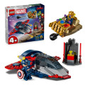 LEGO Конструктор LEGO Super Heroes Капітан Америка проти Таноса (76319)