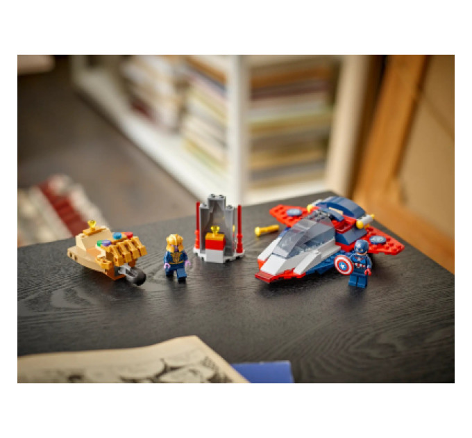 LEGO Конструктор LEGO Super Heroes Капітан Америка проти Таноса (76319)