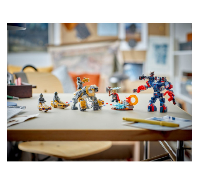 LEGO Конструктор LEGO Super Heroes Месники: Завершення Тор проти Чітаурі (76322)