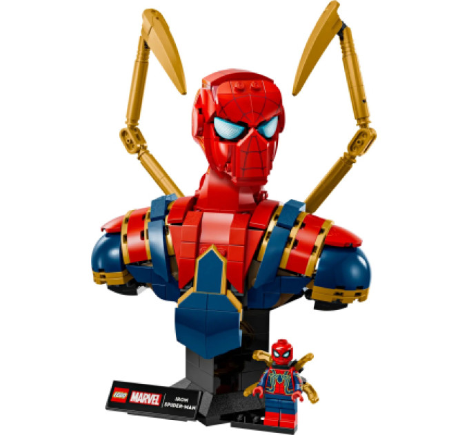 LEGO Конструктор LEGO Super Heroes Погруддя Залізної Людини-Павука (76326)