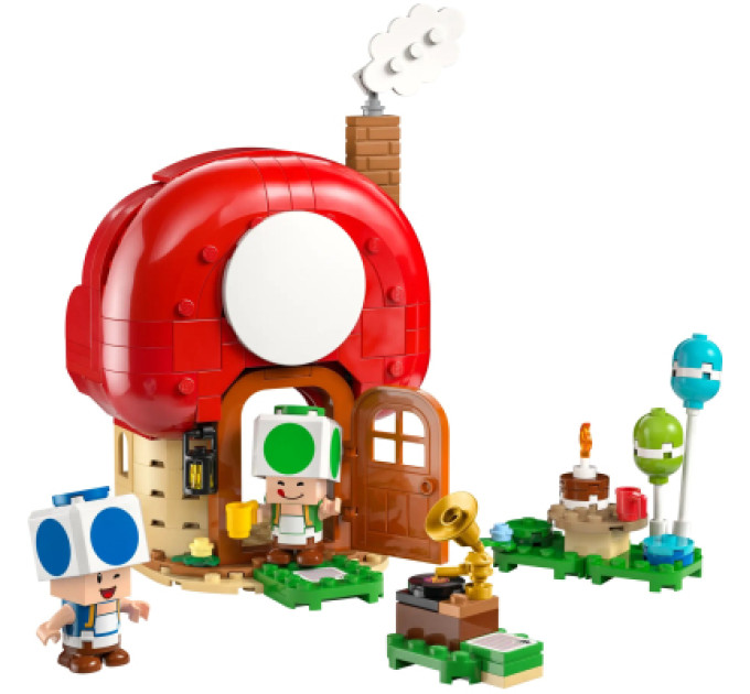 LEGO Конструктор LEGO Super Mario Вечірка в будинку Toad (72041)