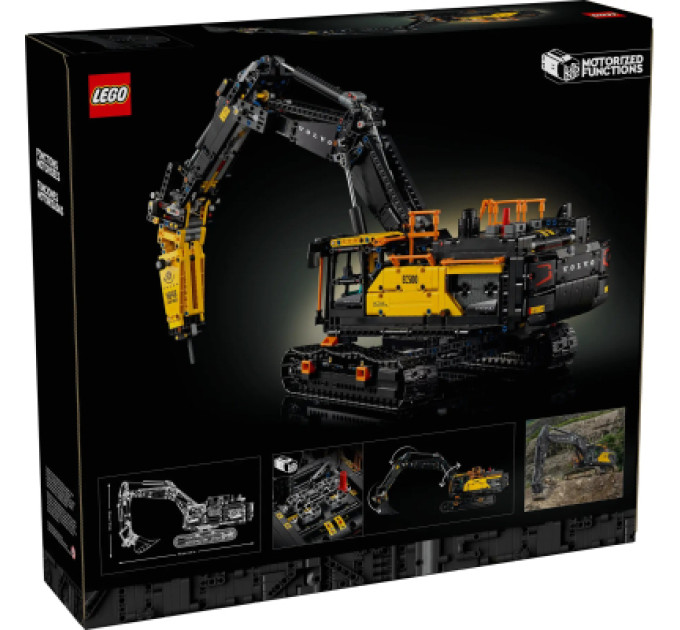 LEGO Конструктор LEGO Technic Екскаватор Volvo EC500 Hybrid (42215)