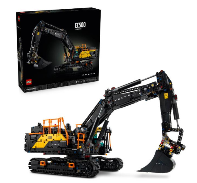LEGO Конструктор LEGO Technic Екскаватор Volvo EC500 Hybrid (42215)