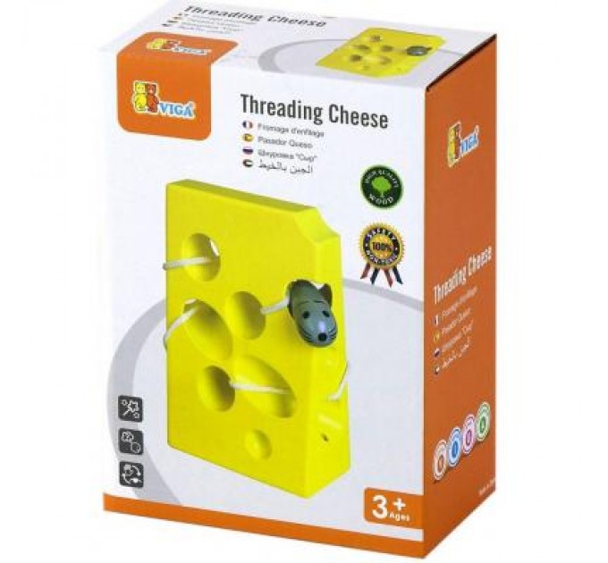 Розвиваюча іграшка Viga Toys Сыр (56281)