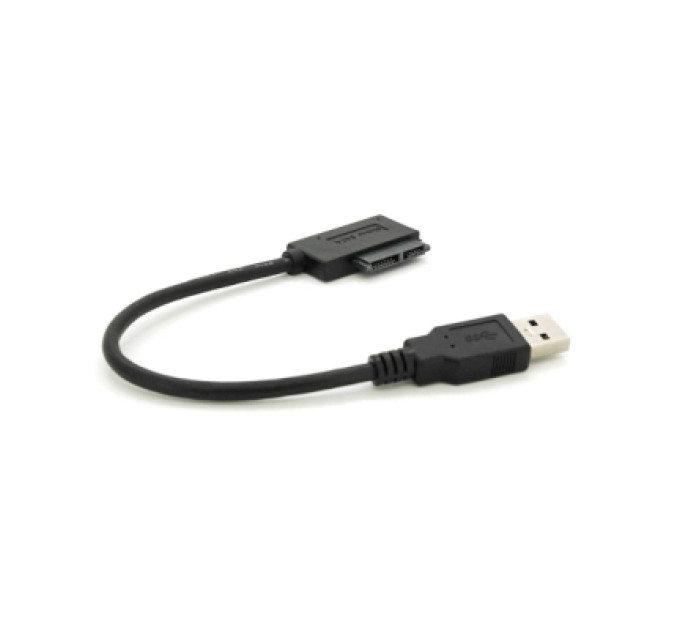 Voltronic Перехідник USB 3.0 AM to Slimline SATA 13 pin 0.12m for ODD black Voltronic (YT-C3.0-SATA/0.12)