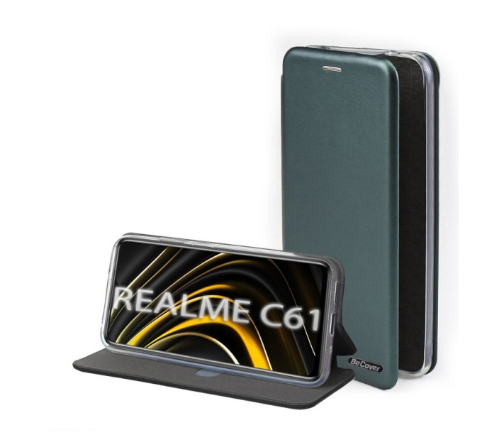 BeCover Чохол-книжка BeCover Exclusive для Realme C61 Dark Green (712554)